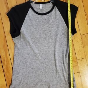 American Apparel Raglan Tee